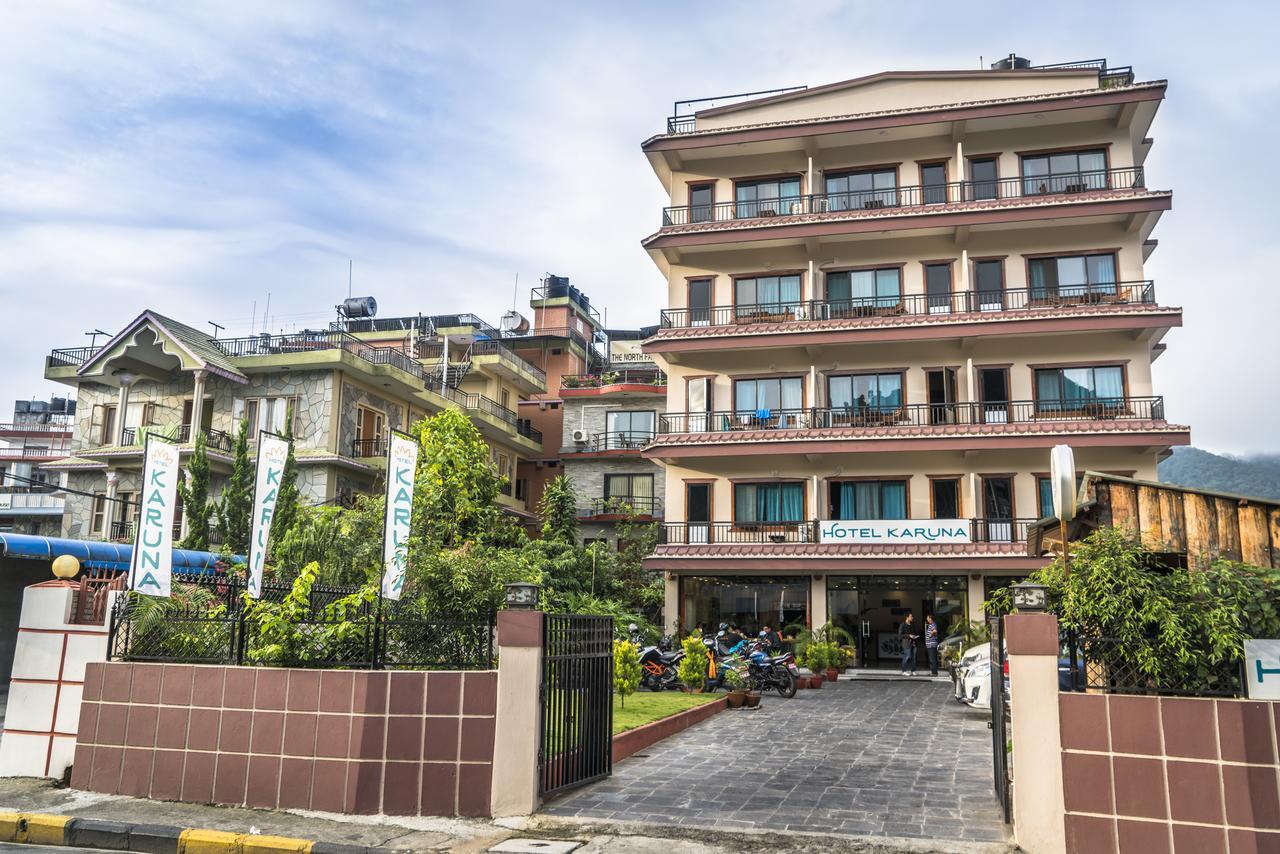 Hotel Karuna Pokhara Bagian luar foto