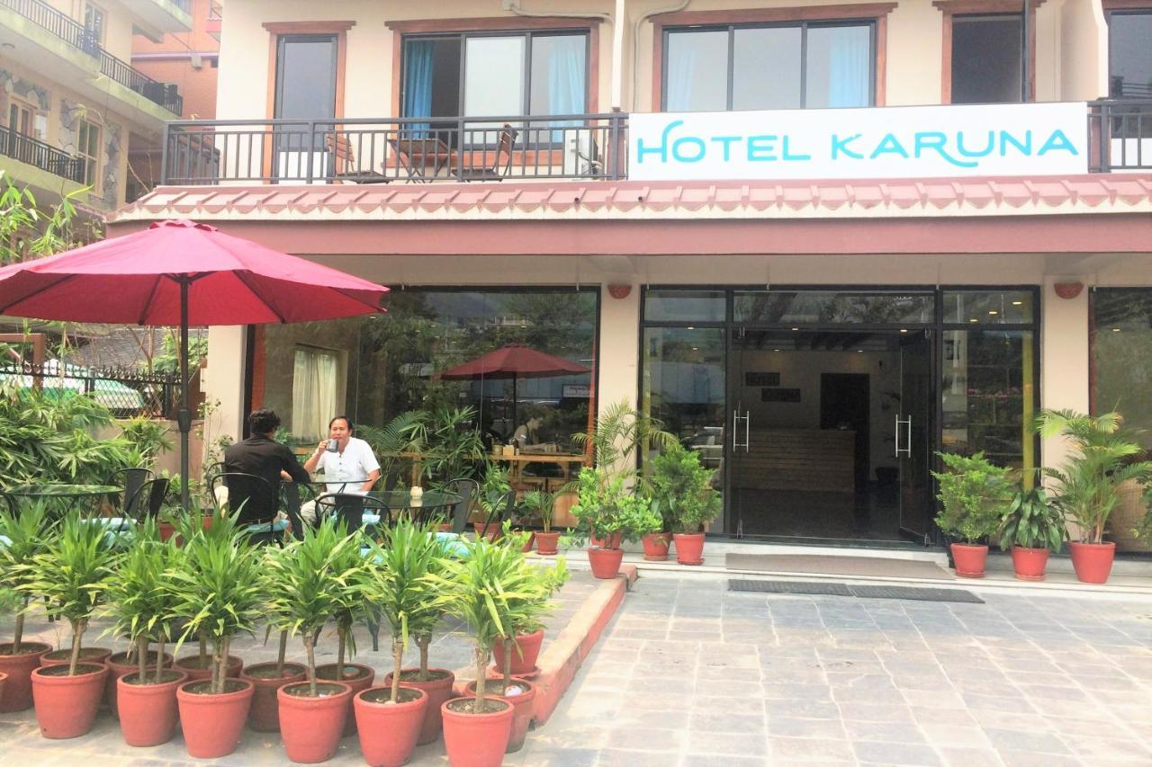 Hotel Karuna Pokhara Bagian luar foto